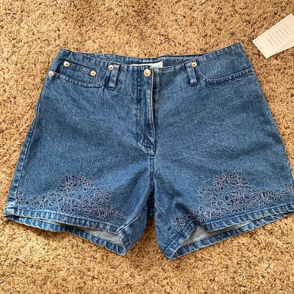 L. A. Blues blue Jean shorts